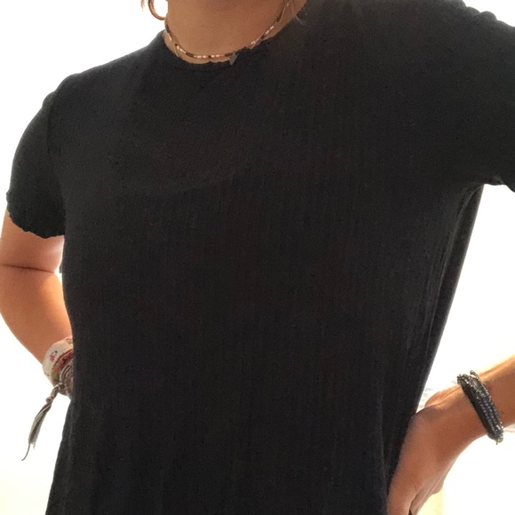 ribbed a-line zara tshirt - Picture 2 of 3
